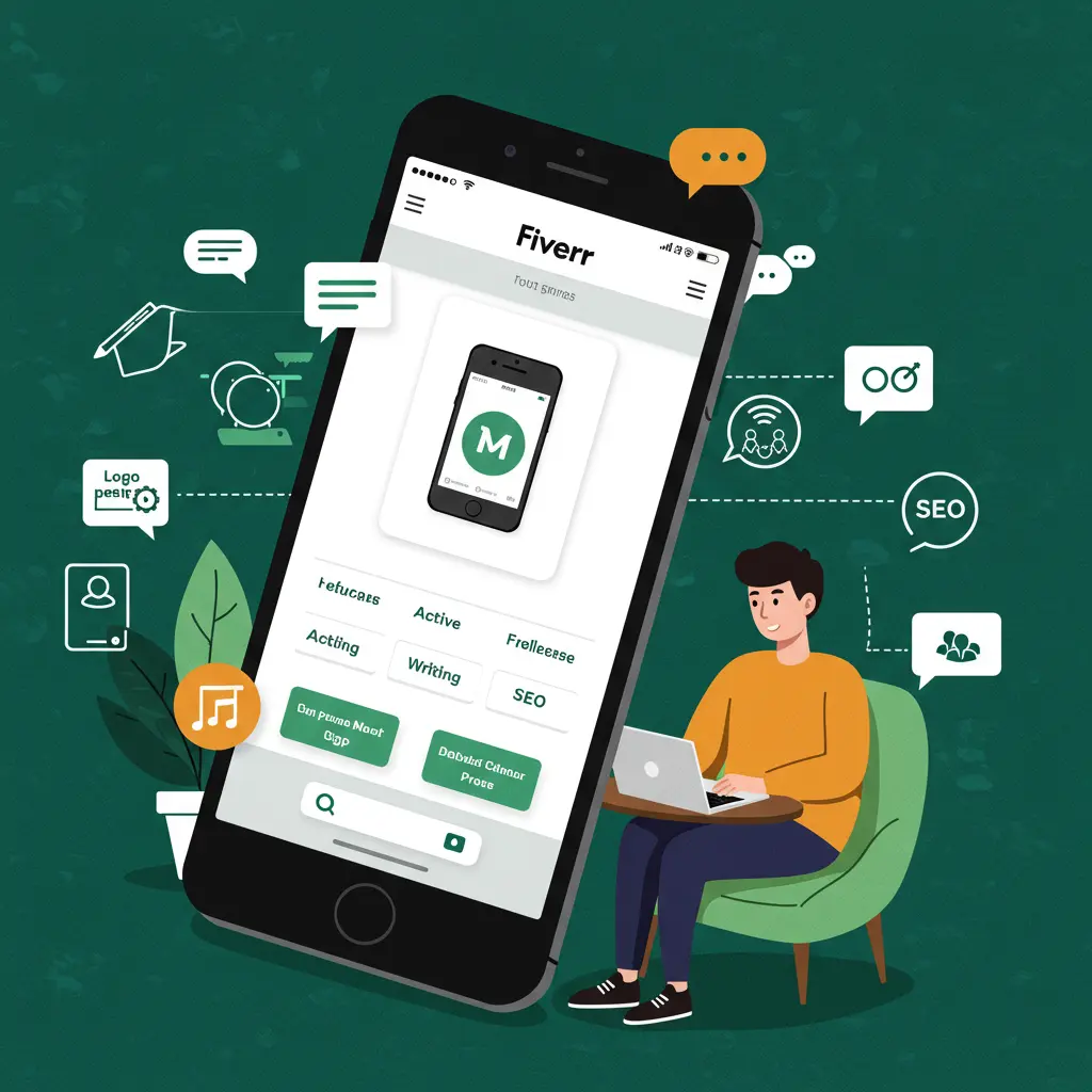 Fiverr (Mobile Freelancing)