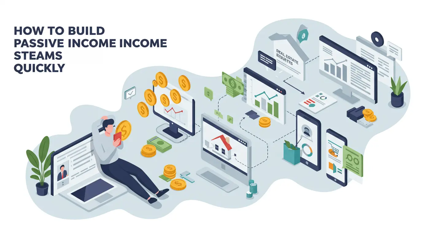 How to Build Passive Income Streams Quickly How to Build Passive Income Streams Quickly
