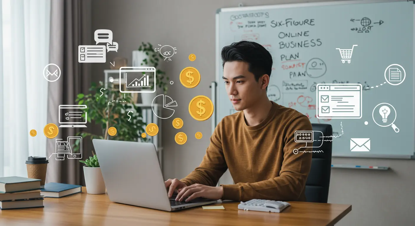 How to Build a Six-Figure Online Business from Scratch How to Build a Six-Figure Online Business from Scratch