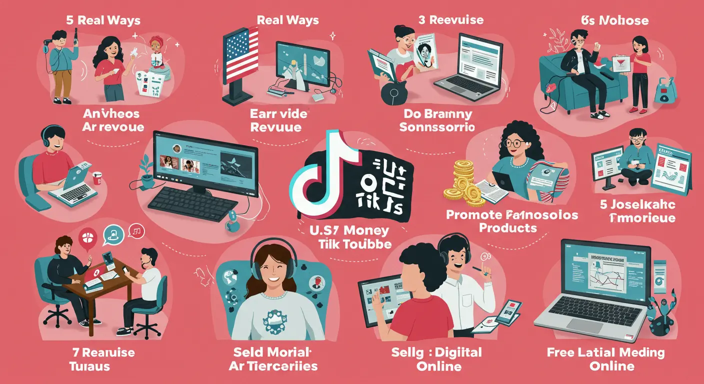 5 Real Ways U.S. Students Make Money on TikTok & YouTube U.S. Students Make Money on TikTok & YouTube